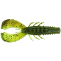 Rapala Crushcity Cleanup Craw 3 Green Pumpkin Chartreuse P