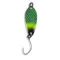 Iron Trout Wave Spoon 2,8g Green Snake Black