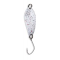 Iron Trout Wave Spoon 2,8g White Spotted