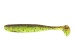 KEITECH 3 Inch Easy Shiner - Green Pumpkin / Chartreuse