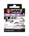 VMC Wurm Black Nickel 60cm 0.25mm #6 (7053)