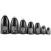 #LMAB Tungsten Bullet Weights Matt Black 14g