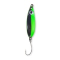 Iron Trout Eye Spoon 2,5g Vertical Green Black