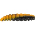 FTM Lifter Lures Larvy Cheese 3,5 cm Dark Yellow/Black