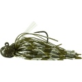 Molix Nano Jig 9g Green Pumpkin Flash