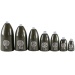 #LMAB Tungsten Bullet Weights Green Pumpkin 0,9g